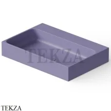 Dea Design Washbasins Раковина настольная прямоугольная 60х41 Solid Surface DD9083 600 14, Lilac №14
