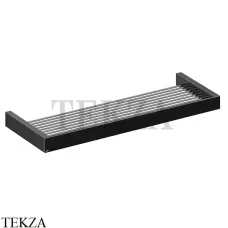 Gessi Rettangolo Решетка-полка для полотенец широкая 60 см 20950-706, Black Metal PVD