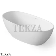 Dea Design Edge Ванна отдельностоящая овальная 150x73 Solid Surface DD8928 1500 18, White №18