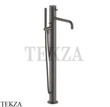 Fantini AF/21 Напольный смеситель для ванны, внешняя часть 27P5A580B, Matt Gun Metal PVD