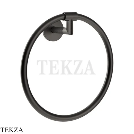 Gessi ANELLO Держатель кольцевой для полотенца 63809-707, Black Metal Brushed PVD
