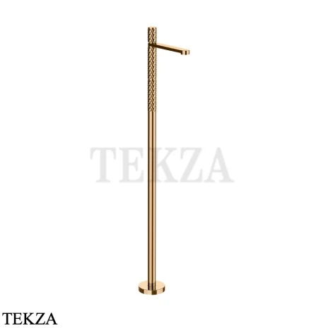 Gessi Pelle Tresse Смеситель для раковины напольный, внешняя часть 78095-735, Warm Bronze PVD