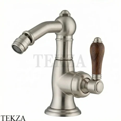 Nicolazzi Cinquanta Смеситель для биде с донным клапаном Forest, 3453NS77C, Satin nickel