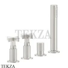 Gessi INCISO+ Смеситель для ванны без излива 58143-149, Finox Brushed Nickel