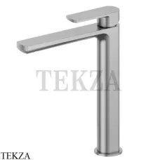 Newform HAKA Смеситель для раковины высокий, без гарнитура 72015.59.066, PVD Br. Stainless Steel