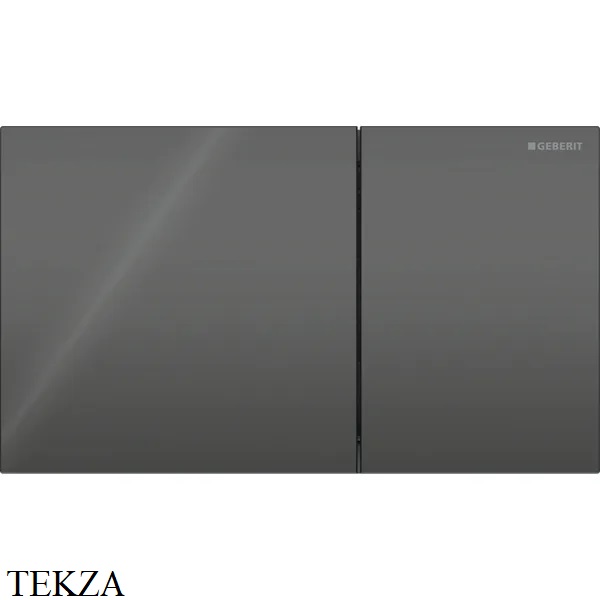 Geberit Sigma70 Клавиша смыва для Sigma 12 см стекло 115.620.SJ.1, черный глянец