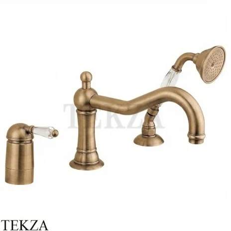 Nicolazzi Cinquanta Смеситель на борт ванны P.Mont Blanc, 3449BZ76, бронза classic