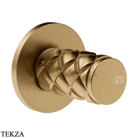 Gessi Pelle Tresse Смеситель-рычаг управления, внешняя часть 78109-726, Warm Bronze Br. PVD