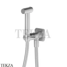 Newform Гидроершик настенный WC с держателем 69644X.50.050, Stainless steel