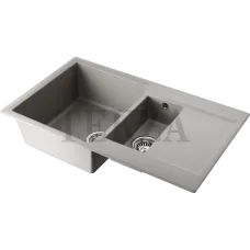 Omoikiri Daisen 86-2 Кухонная мойка Artgranit две чаши 4993475 leningrad grey