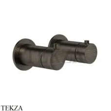 Gessi Ingranaggio-Anello Термостат для душа на 3 потока, внешняя часть 63335-187, Aged Bronze