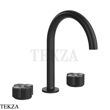 Gessi Ludovica Смеситель для раковины, без гарнитуры 76214-299, черный матовый