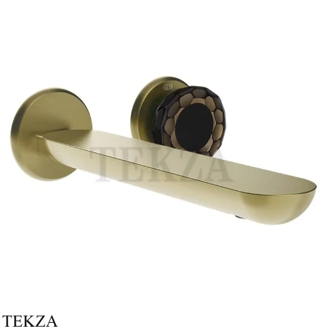 Gessi Perle Смеситель для раковины, внешняя часть 74888-727, шампань Brushed