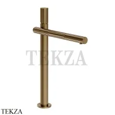Gessi Incastri Смеситель для раковины, без гарнирута 75004-791, Deep Bronze Brushed PVD