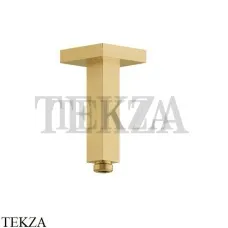 Newform Кронштейн для душа квадрат потолочный L=120 28152.59.097, PVD Br. Gold