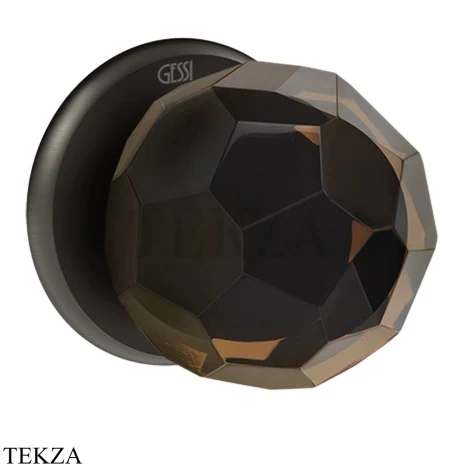 Gessi Perle Смеситель-рычаг управления, внешняя часть 74247-707, black хром Brush