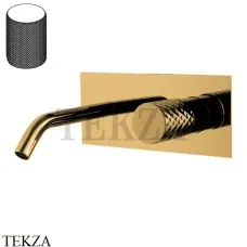 FIMA Carlo Frattini Spillo TECH G Смеситель для раковины, внешняя часть F3051X5GOS, Brushed gold