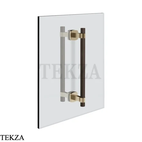 Gessi Jacqueline Полотенцедержатель для крепления на стекло, 20 см 77731-149, нерж. сталь Brush / никель Brushed