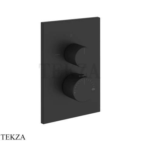Gessi Habito UNITO Смеситель для душа 3 потока, внешняя часть 70039-299, Matte Black