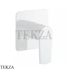 Newform HAKA Смеситель для душа, 1 поток, внешняя часть 72075E.01.014, белый матовый