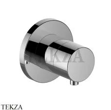 Keuco IXMO Comfort Вентиль переключатель на 3 потока, круг, внешняя часть 59548011001, хром глянец