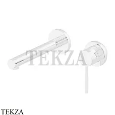 Gattoni Circle One Смеситель для раковины, с встроенной частью 9035/90BO, белый матовый