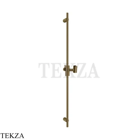 Gessi ANELLO Штанга для душа с держателем 63485-791, Deep Bronze Br. PVD
