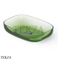 Dea Design Washbasins Раковина настольная 55х38 Glasstech DD9094 550 R3, Emerald R3 Dea Design Washbasins Раковина настольная 55х38 Glasstech DD9094 550 R3, Emerald R3