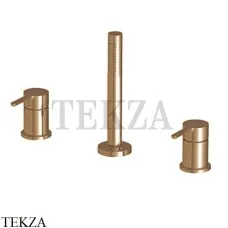 FIMA Carlo Frattini SNAP Смеситель для ванны, без излива F3124/1NZS, Brushed Amber Bronze