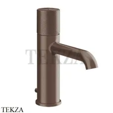 Gessi Habito DIAMANTATO Смеситель для раковины, с донным клапаном 70601-845, Dark Bronze