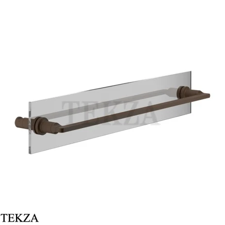 Gessi INCISO accessories Полотенцедержатель для крепления на стекло, 60 см 58617-845, Dark Bronze