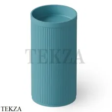 Dea Design Pedestal Basin Раковина напольная рифленая Solid Surface DD2801 450 15, Wave №15