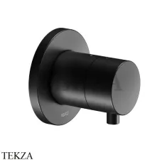 Keuco IXMO Comfort Вентиль переключатель на 2 потока, круг, внешняя часть 59556371001, черный матовый