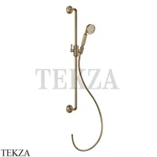 Gessi VENTI20 Штанга в комплекте с душевой лейкой, шланг 65144-726, Warm Bronze Br. Gessi VENTI20 Штанга в комплекте с душевой лейкой, шланг 65144-726, Warm Bronze Br.