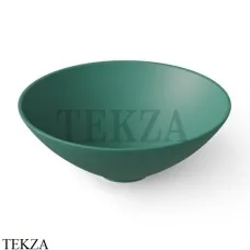 Dea Design Washbasins Раковина настольная круглая Solid Surface DD9063 400 10, Green №10