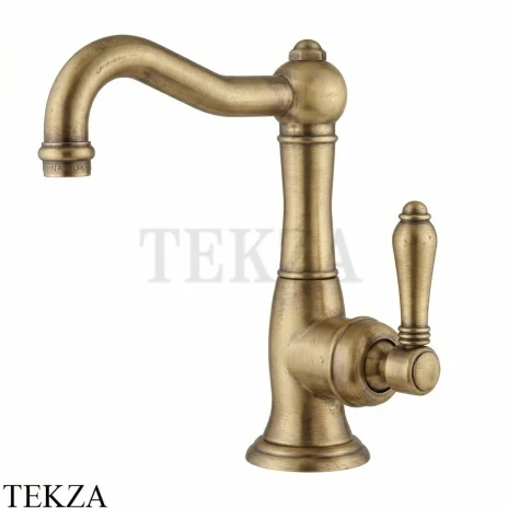 Nicolazzi Cinquanta Смеситель для раковины El Capitan без гартитура, 3452TCOG75C, Raw Brass