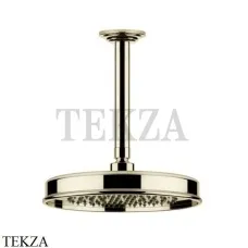Gessi VENTI20 Верхний душ 200 с потолочным креплением 65152-710, Brass PVD