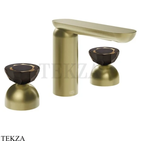 Gessi Perle Смеситель для раковины на 3 отв., без гарнитура 74886-727, шампань Brushed
