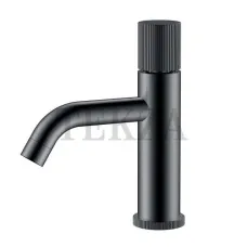 Boheme Stick Смеситель для раковины, без донного клапана Stick 121-SGM.3 Shine Gun Metal LINEA