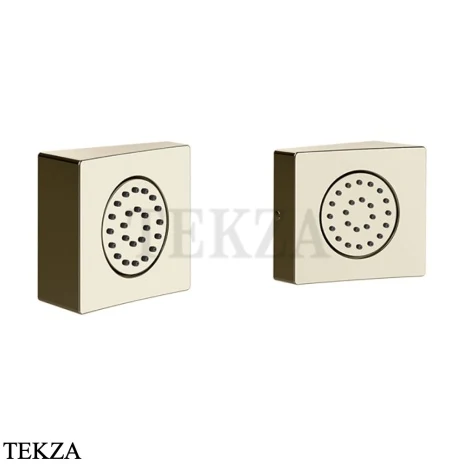 Gessi Haute Culture Shower Боковые форсунки, внешняя часть 57572-720, никель глянец