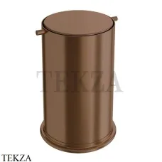 Boheme Uno Ведро для мусора 7л, с вращающейся крышкой 10916-BRB, brushed bronze