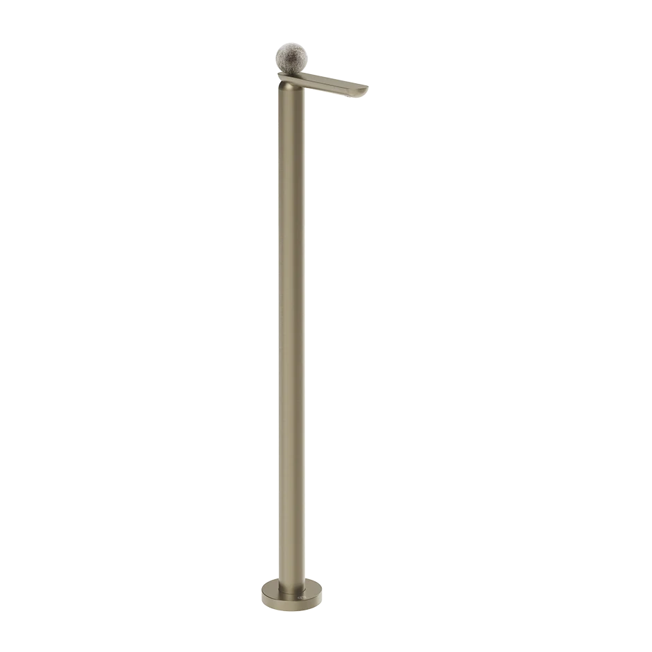 Gessi Perle Смеситель для раковины напольный, внешняя часть 74695-708, медь Brushed