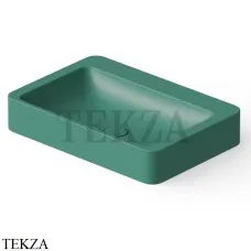Dea Design Washbasins Раковина настольная 60х41 Solid Surface DD9025 600 10, Green №10