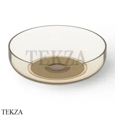 Dea Design Washbasins Раковина настольная D40 см Glasstech DD9101 400 R6, Classic Green R6