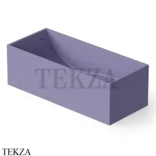 Dea Design Modern Ванна отдельностоящая прямоугольная 180x76 Solid Surface DD8607 1800 14, Lilac №14