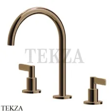 Newform Blink Chic Смеситель для раковины, без гарнитура 71001.31.023, Brushed bronze