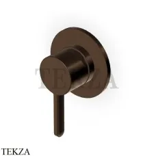 Zucchetti Isy22 Смеситель для душа, внешняя часть ZIS780.P21, brushed chocolate PVD