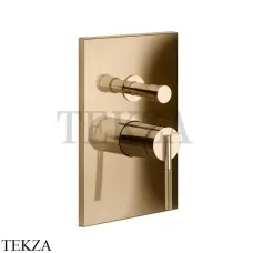 Gessi INGRANAGGIO Смеситель для душа, 2 потока, внешняя часть 63577-735, Warm Bronze Gessi INGRANAGGIO Смеситель для душа, 2 потока, внешняя часть 63577-735, Warm Bronze