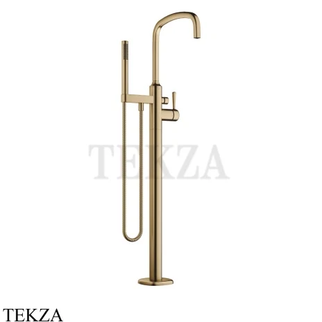 Dornbracht COYA Смеситель для ванны напольный, внешняя часть 25863404-39, Dark Brass сатинированный (PVD)