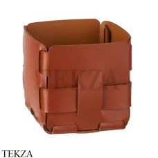ADJ Bottega Корзина-ёмкость для мелочей 12x12 см 1013.30/09, бордо/коньяк